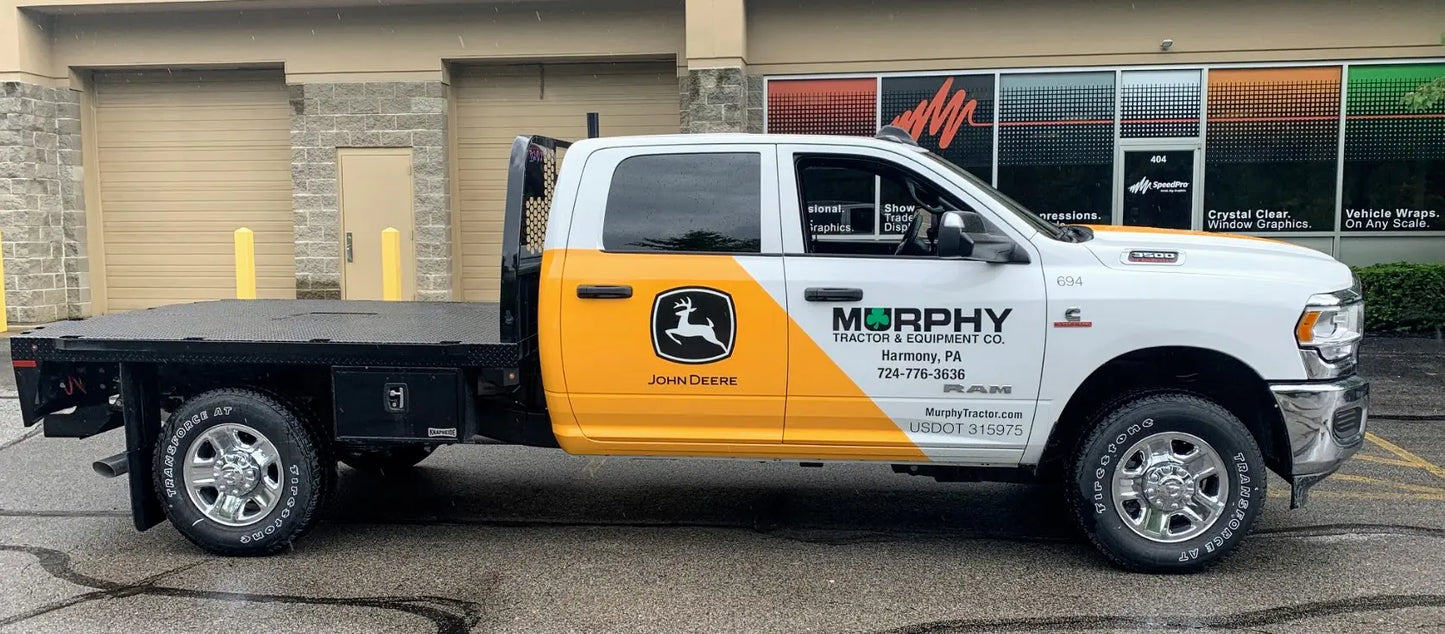 Partial Vehicle Wrap