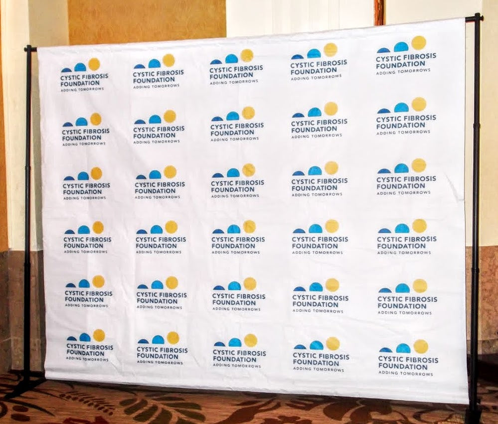 Display Step & Repeat 8' x 8' Vinyl Kit (BDHVG8)