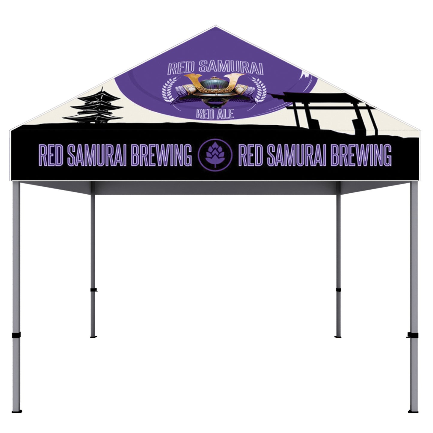 Tent 10' Canopy -- Aluminum Frame
