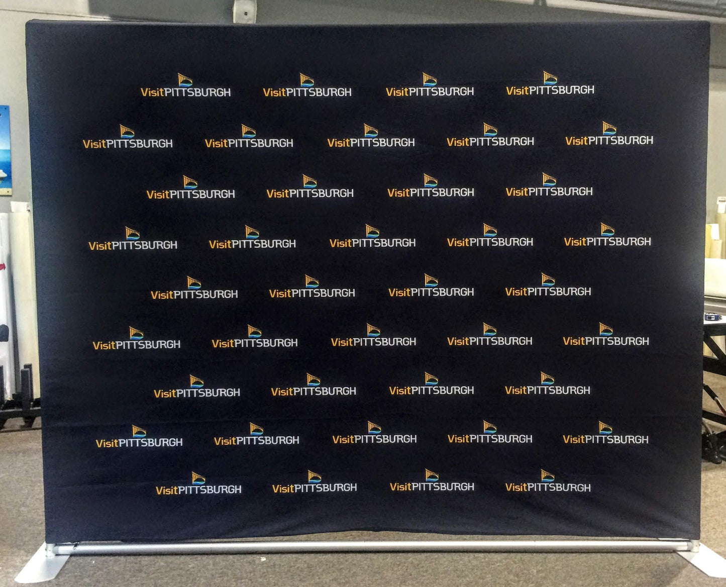 Display Step & Repeat 8' X 8' Fabric BDHG8