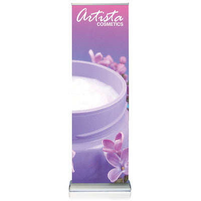 Double-sided Banner Stand 24" KIT (POPD24K)
