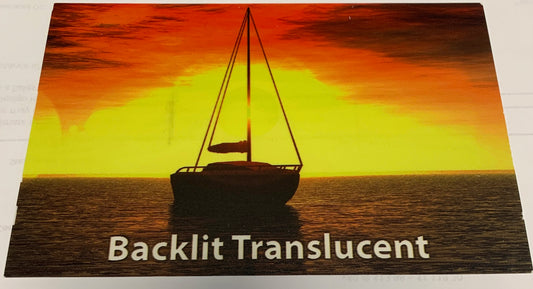 Backlit Poster